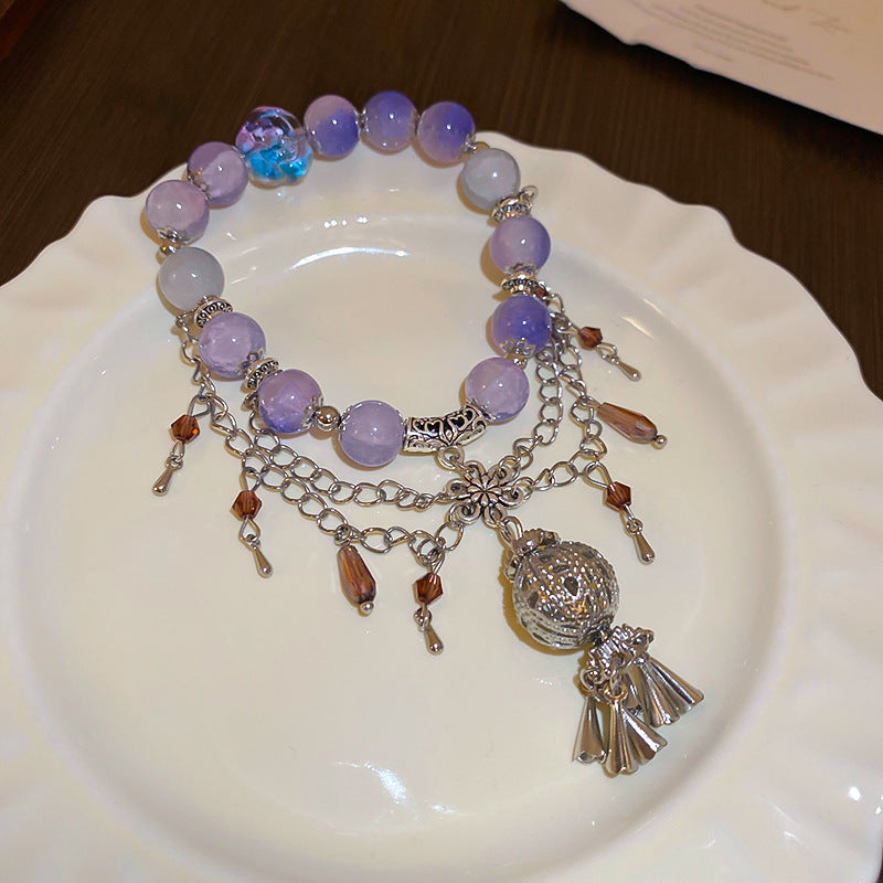 Women's Beaded Ethnic Style Light Luxury High Sense Bracelet