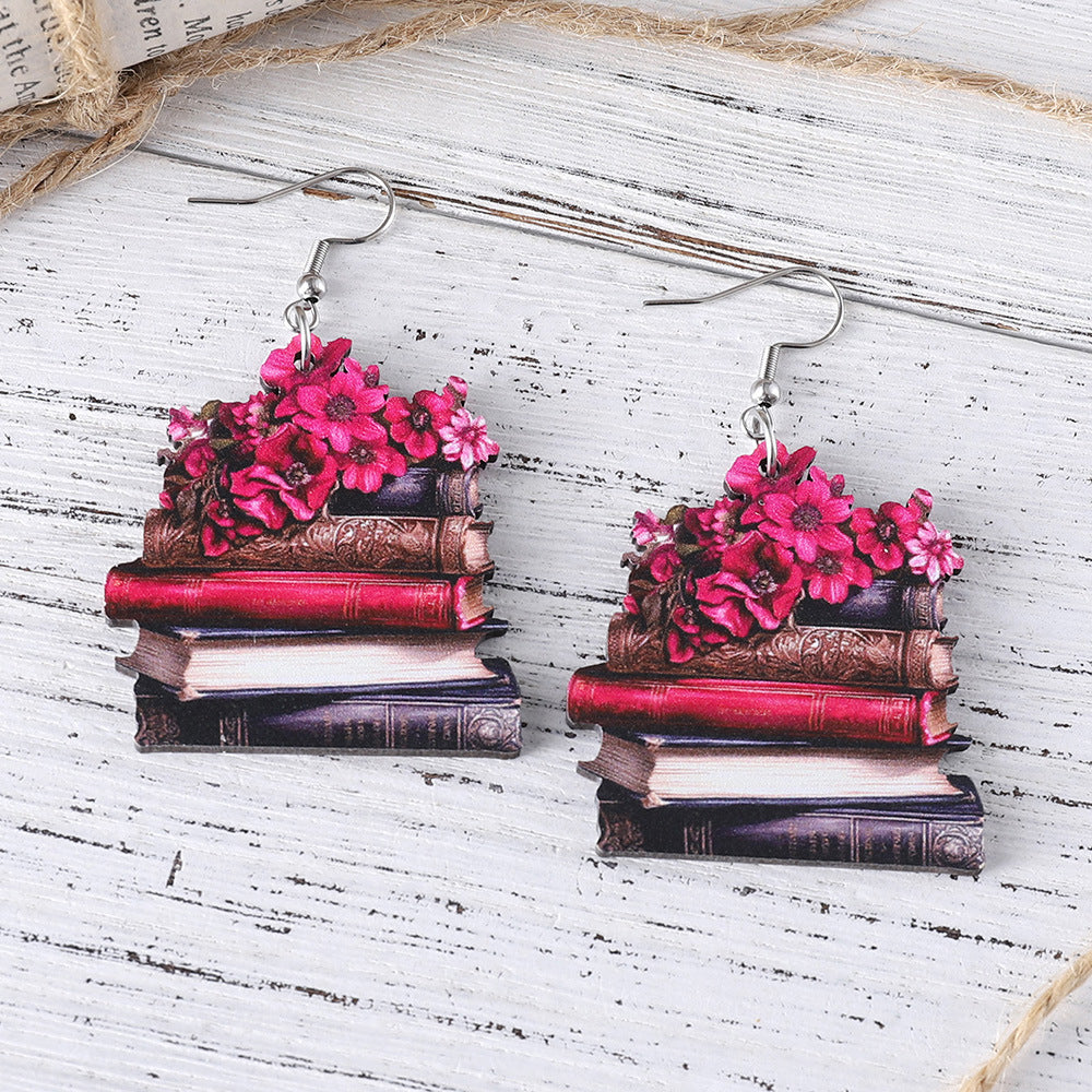 Graduation Teacher's Day Flower Bow Tie Pendants