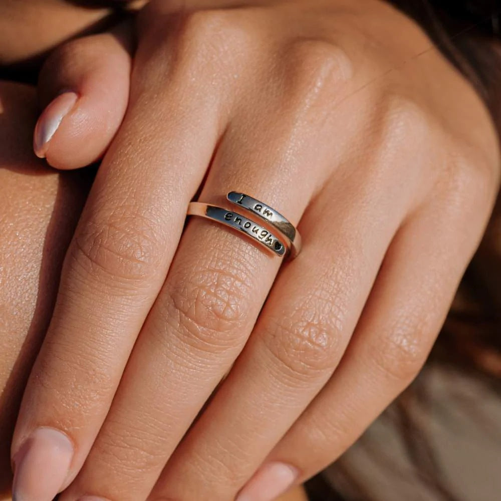 English Satisfies Enough Female Simple Stylish Rings