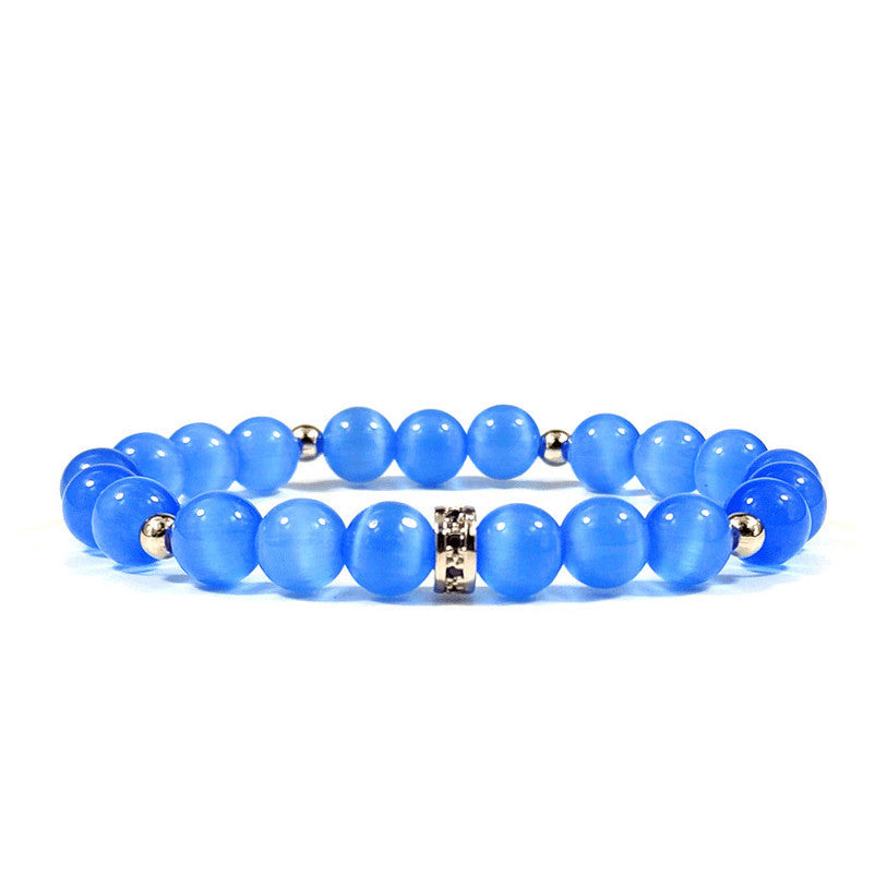 Women's Opal Crystal Copper Micro Inlaid Zircon Bracelet