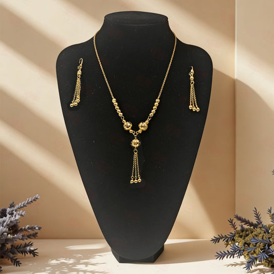 Women's Simple Daily Commuter Wear Accessory Gold-plated Jewelry Set