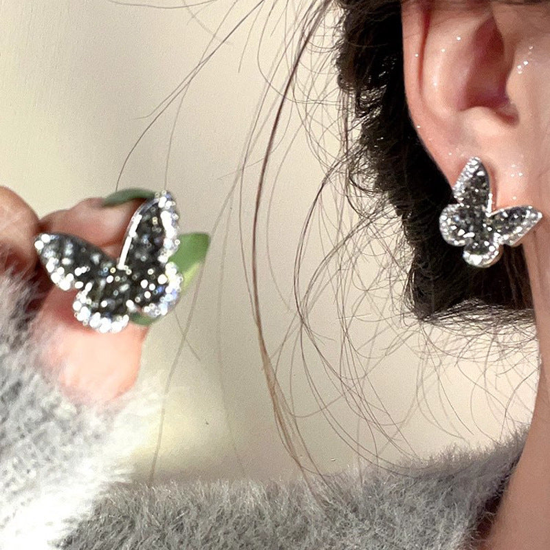 Needle High-grade Female Affordable Luxury Style Tassel Niche Temperamental Earrings