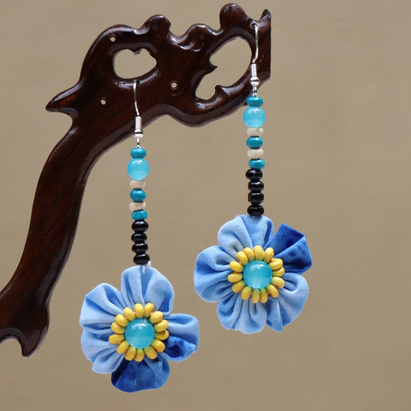 Yunnan National Style Travel Gift Dali Earrings