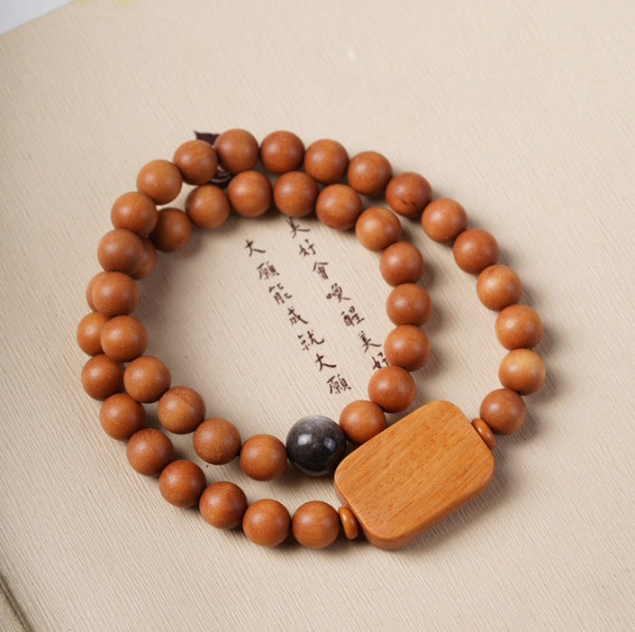 Barbie Sandalwood Tassel National Style Female Artistic Bracelets