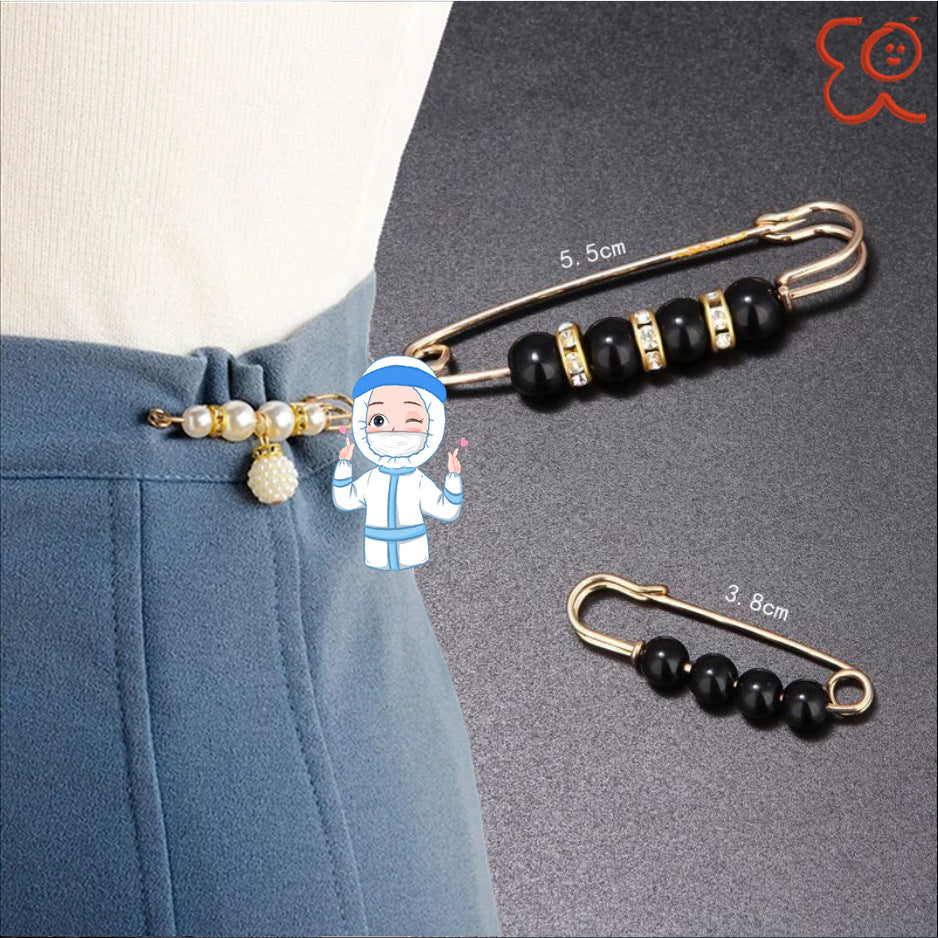 Fixed Clothes Clip Slimming Artifact Brooch Brooches
