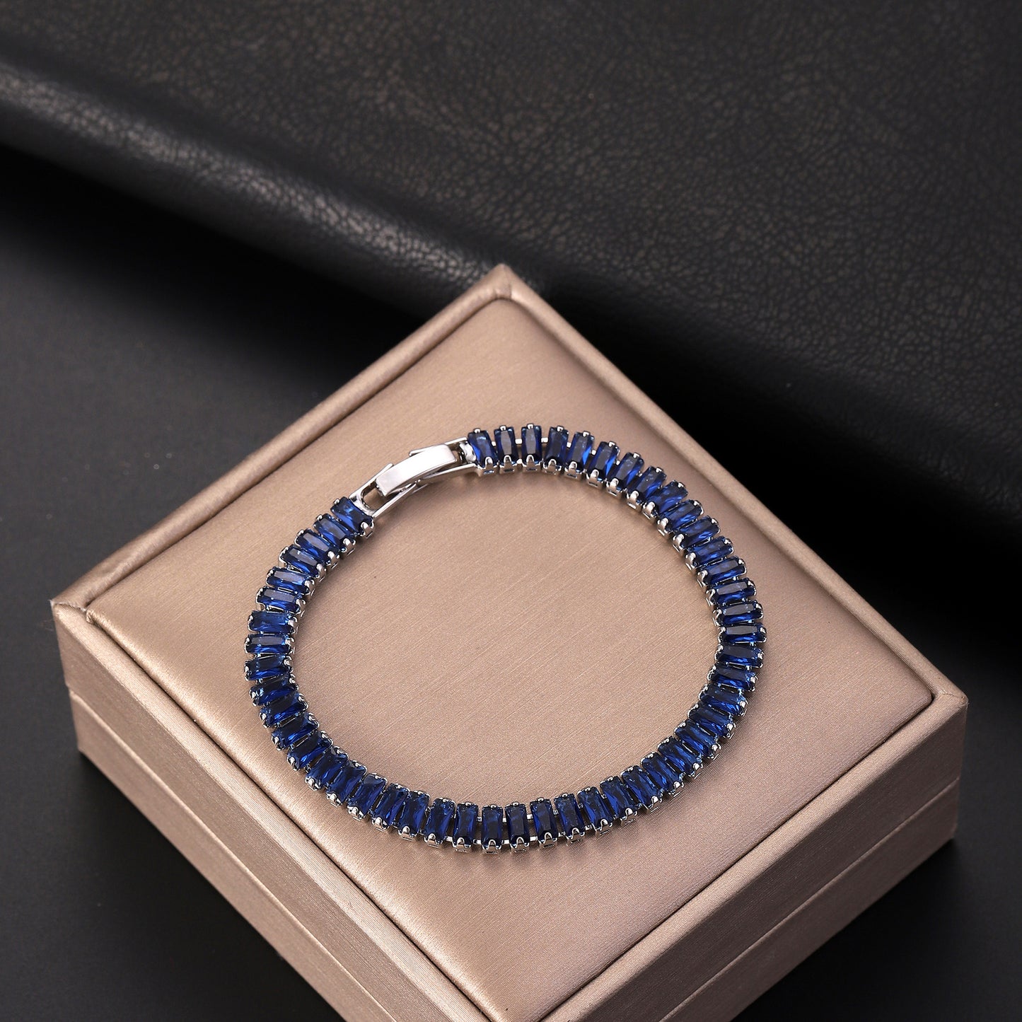 Women's & Men's Colorful Zircon Trendy Fashion Tennis Bracelets