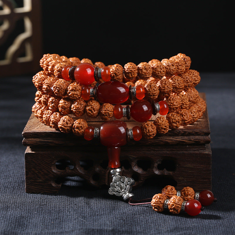 Men's Seed Corpulent Bodhi Small King Hand Toy Indonesia Necklaces