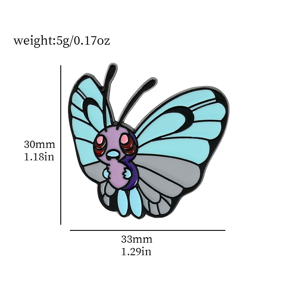 Cartoons Animation Brooch Poke Ball Badge Brooches