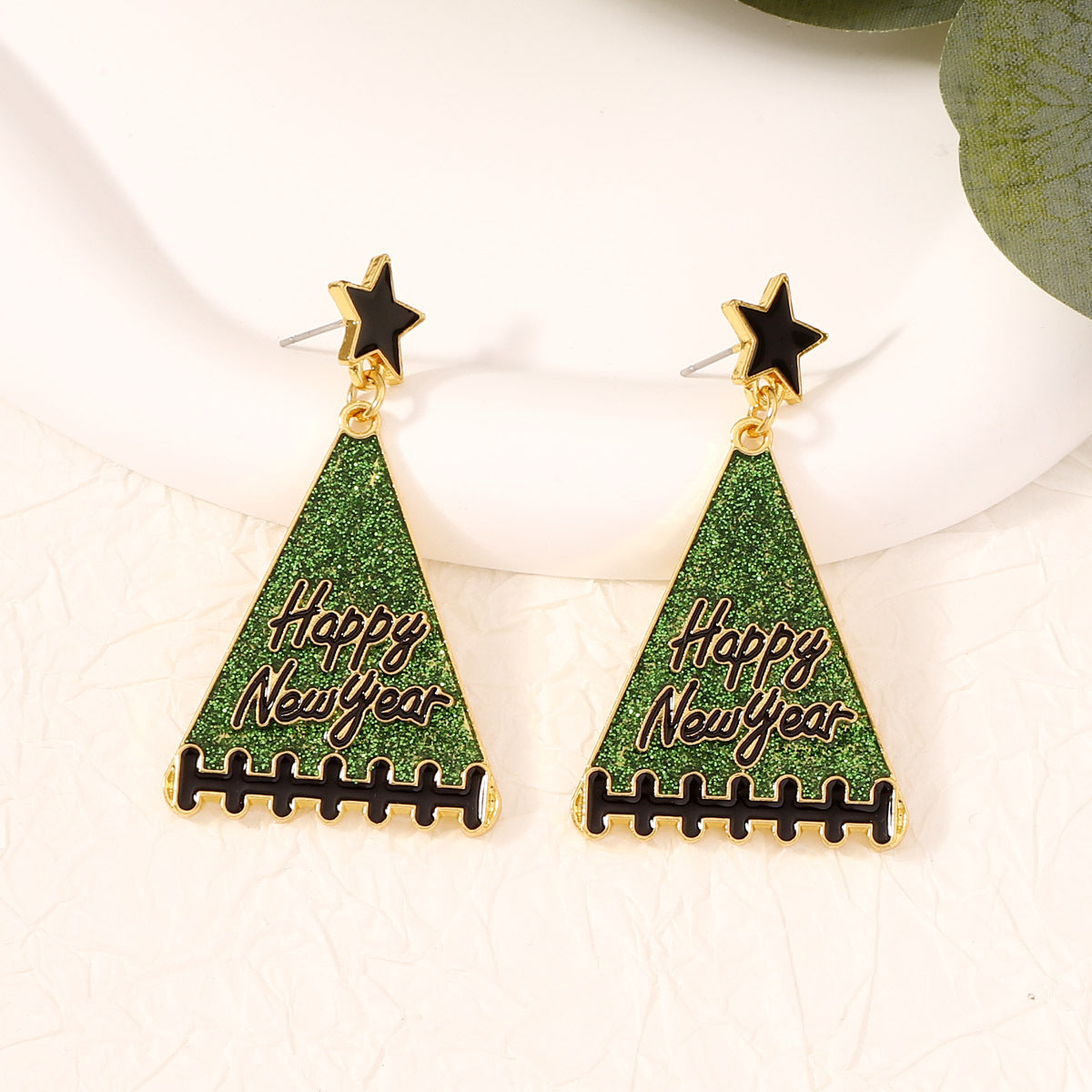 Attractive Tree Gift Eardrops Ornament Source Earrings