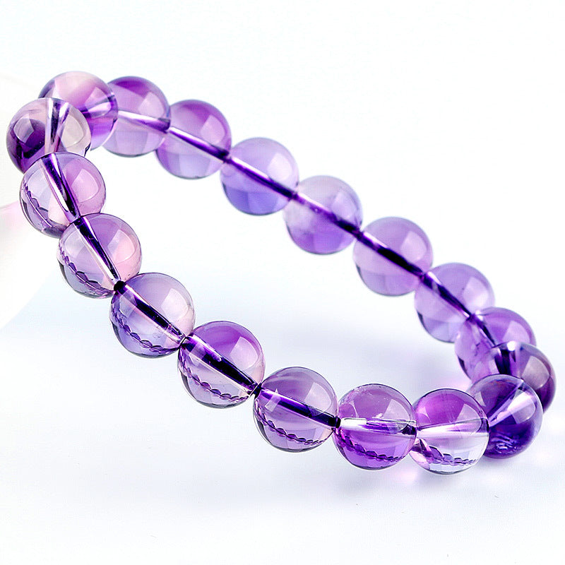 Natural Bolivia Amethyst Super Bright Sky Mirror Bracelet