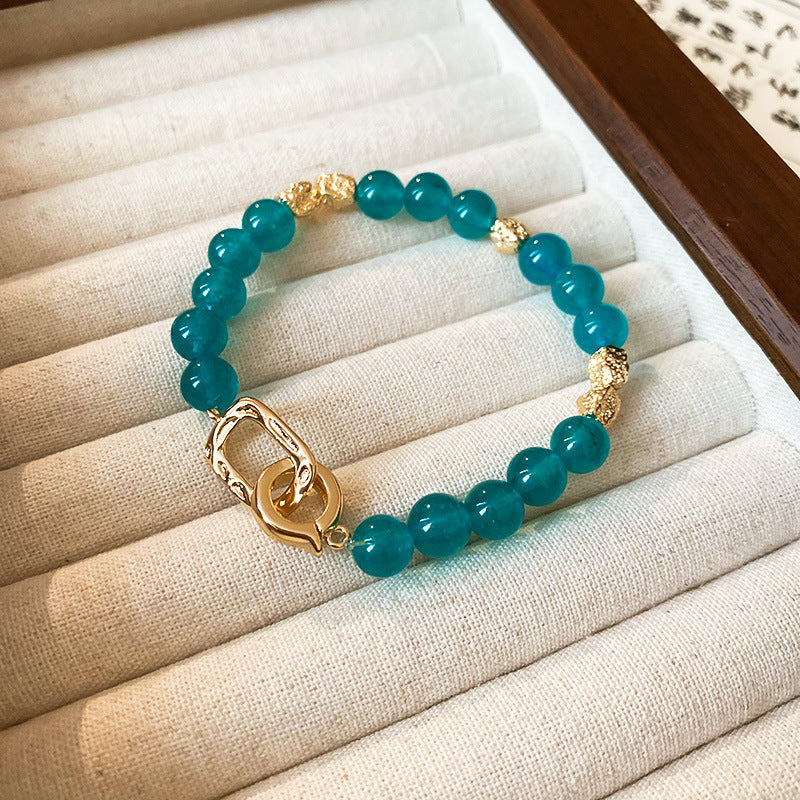 Women's Beaded Ethnic Style Light Luxury High Sense Bracelet