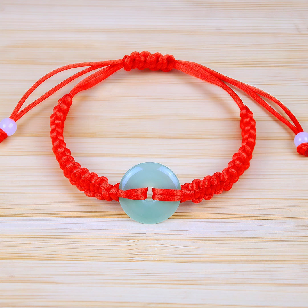 Pure Copper Five Emperor Coins Carrying Strap Coin Dragon Boat Bracelets