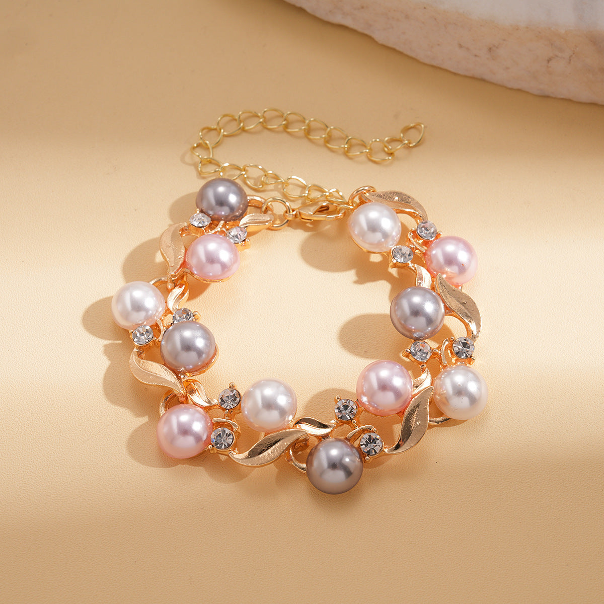 Style Turquoise Blue Diamond Flower Ear Light Luxury Minority Clavicle Necklaces