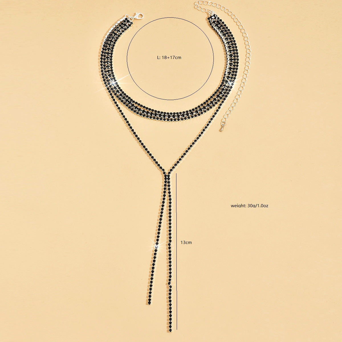 Bone Chain Cold Style Design Choker Necklaces