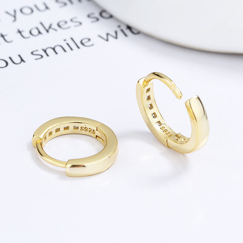 Women's Rhinestone Summer Fashion Minimalist Style Graceful Earrings