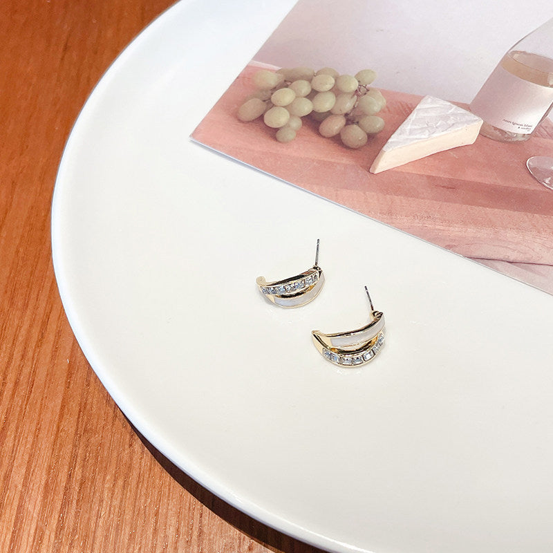 Women's Simple Modern Tassel Elegant Sweet Style Ear Clip Rings