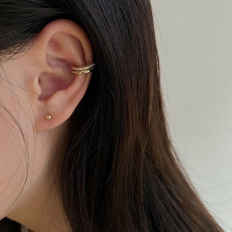 Clip Without Pierced Female Graceful Fashionable Retro Aloofness Earrings