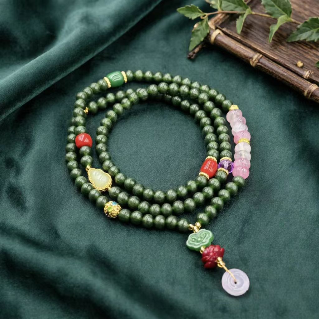 Lotus Glass Double Versatile Hand Live Bracelet