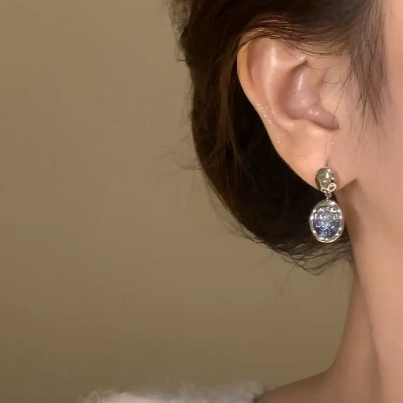 Starry Sky Atmosphere Fashion Simple Niche Stud Earrings