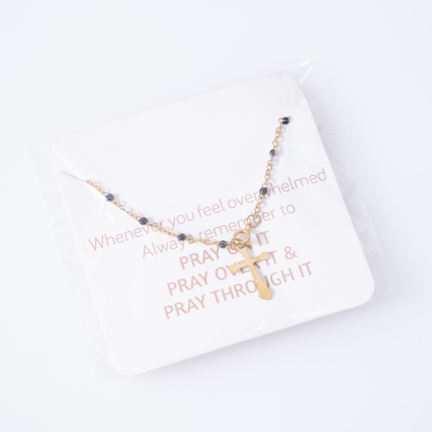 Titanium Steel Female Gold Plating Religious Style Stainless Anklets