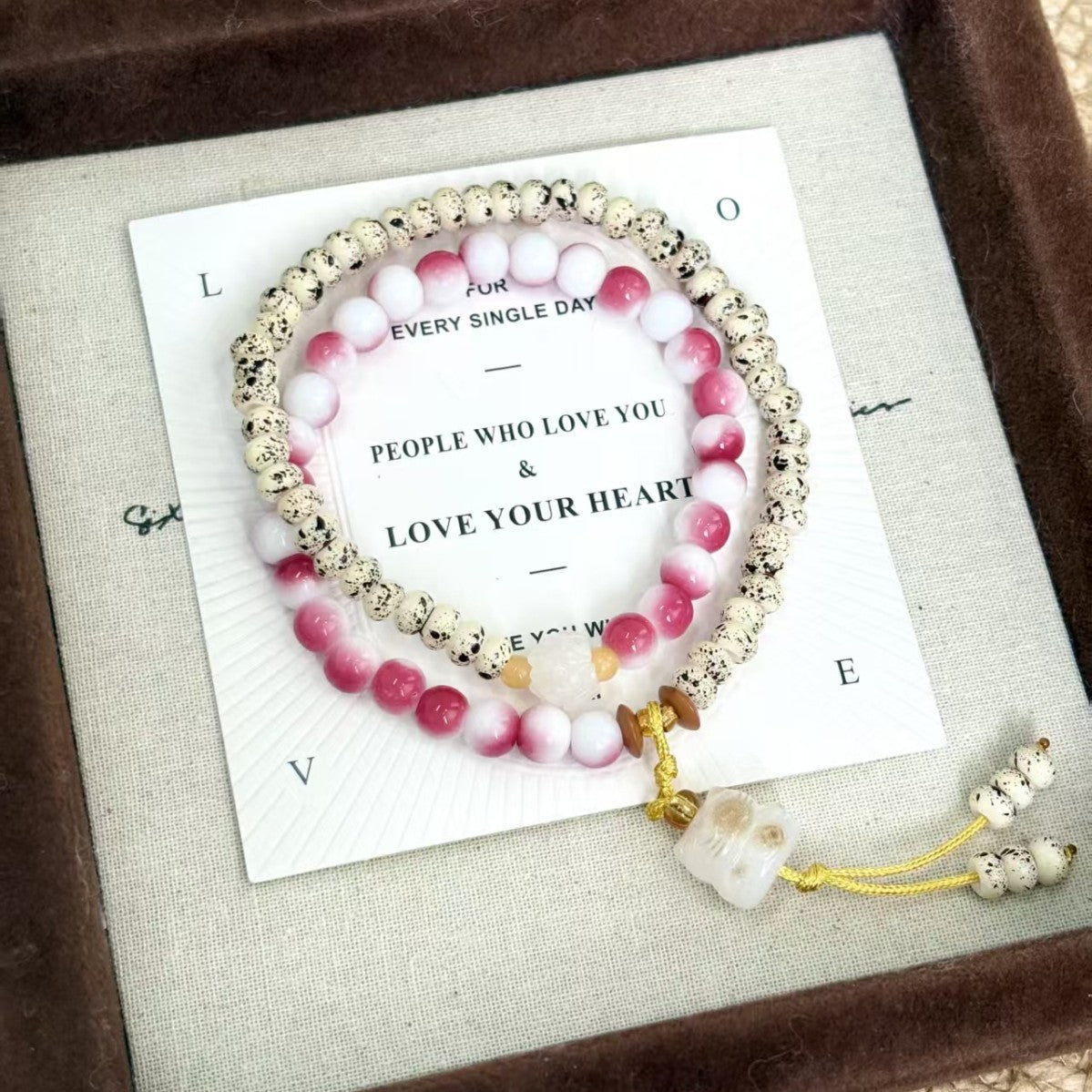 Chinese Style Lovely Lucky Life Cat's Paw High-grade Light Luxury Bracelet