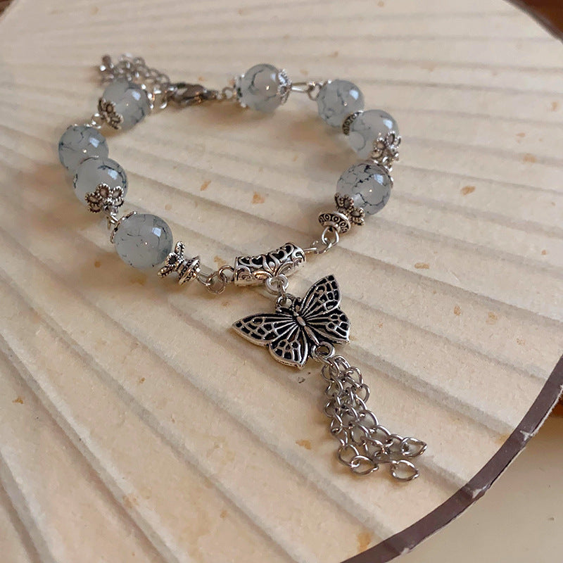 Women's Beaded Ethnic Style Light Luxury High Sense Bracelet