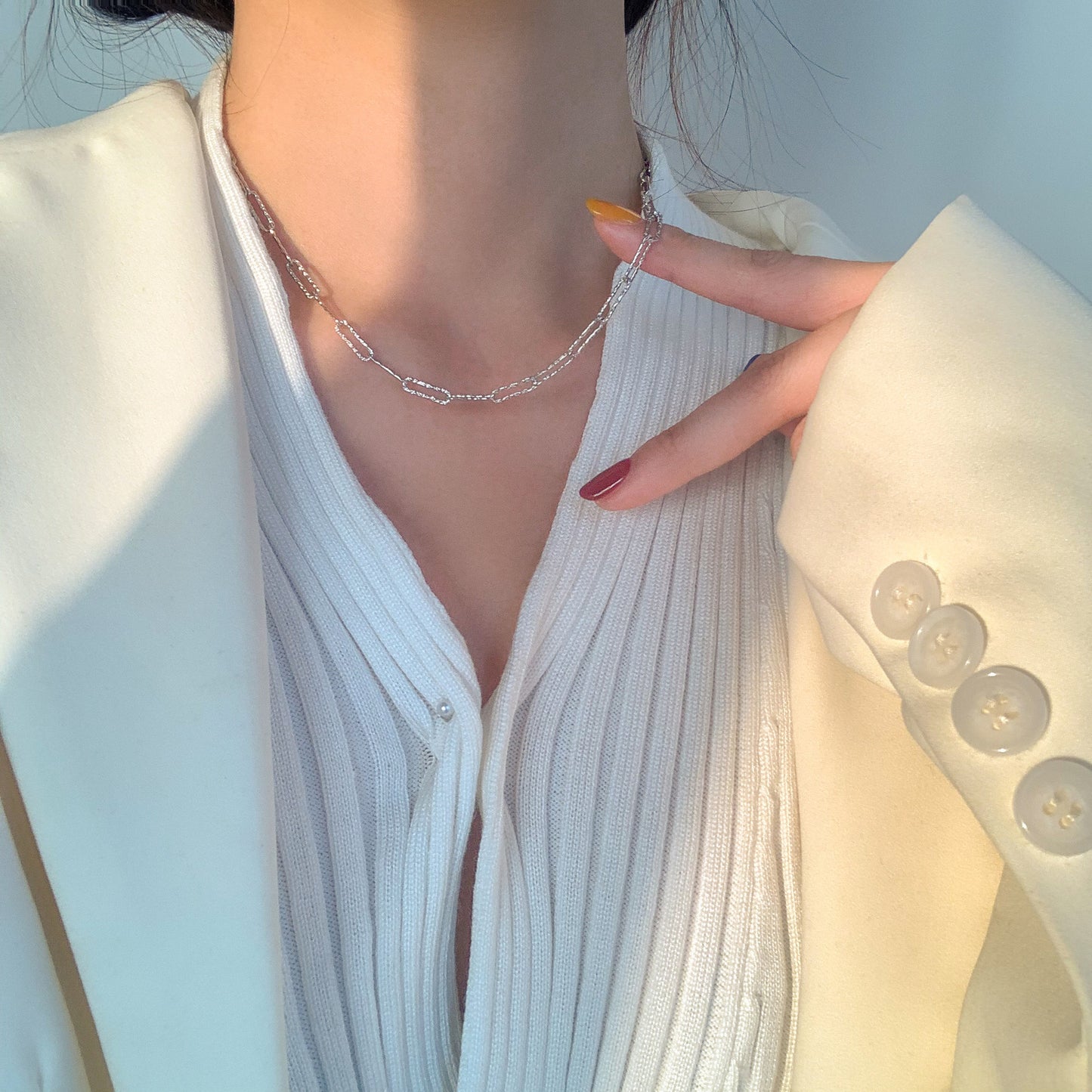 Starry Collar Moon Niche Female Simple Cold Style Clavicle Necklaces