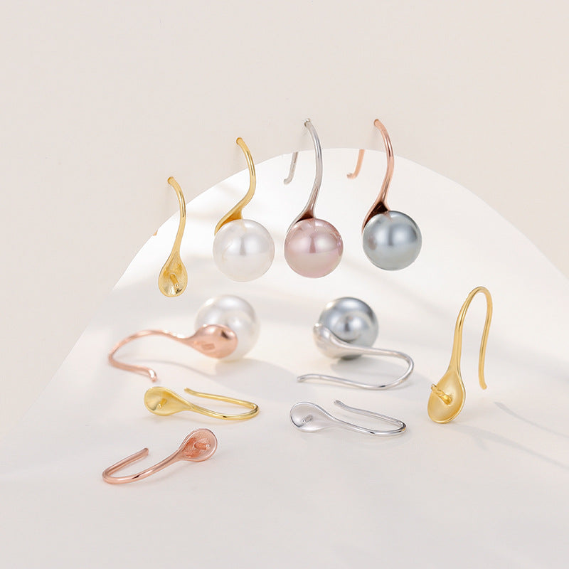 Sterling Sier French Summer High Heels Ear Hook