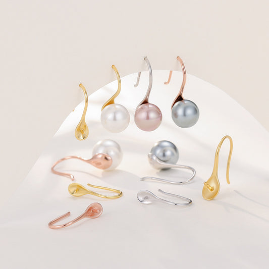 Sterling Sier French Summer High Heels Ear Hook