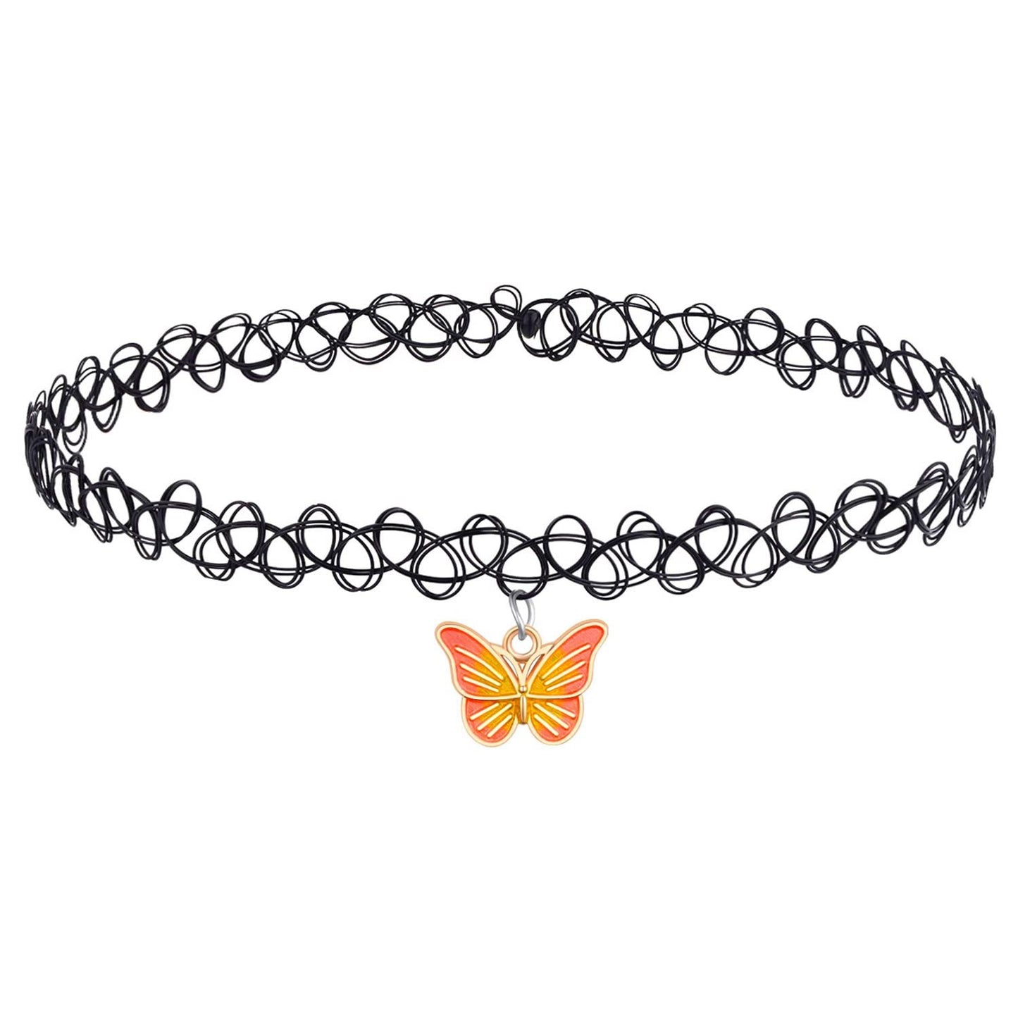 Fishing Line Clavicle Chain Neck Gothic Collar