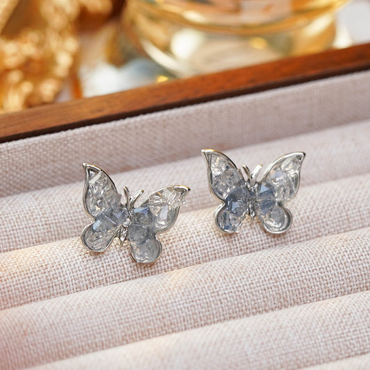 Women's Butterfly Design Sense Niche Retro Personality Earrings