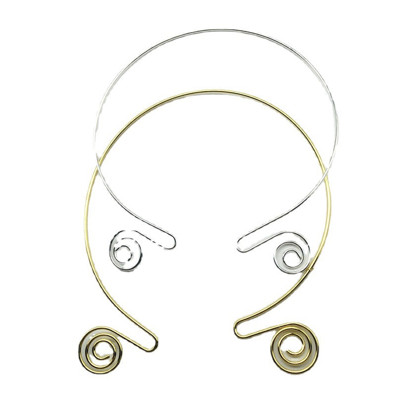 Style Dangling Bride Handmade Color Retaining Collar