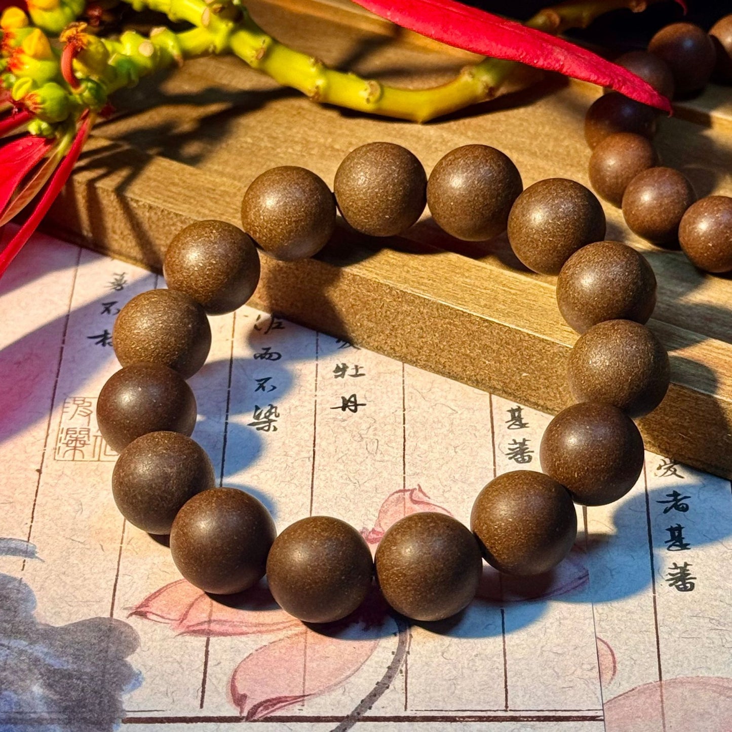 Women's & Men's Natural Combination Aromatic Beads Buddha Ancient Craft Crafts Loose Round Bracelet