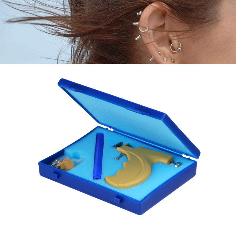 Ear Piercing Gun Stainless Steel Tool Stud Earrings