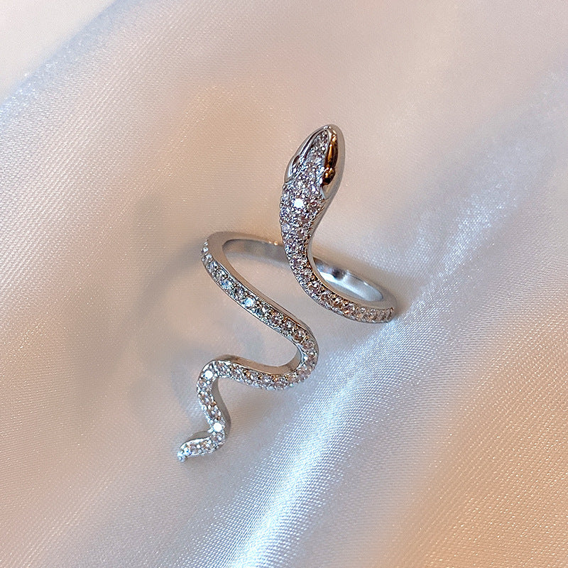 Female Niche Design Personalized Cold Style Switchable Index Finger Rings