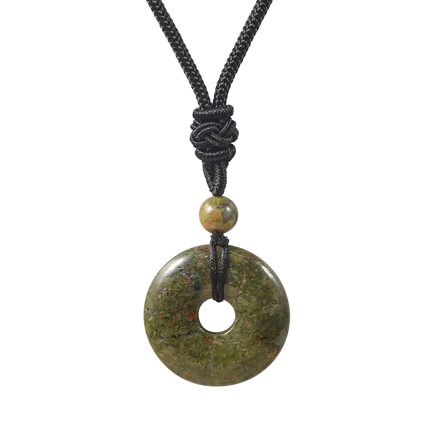 Women's & Men's Natural Crystal Jade National Fashion Peace Pendants