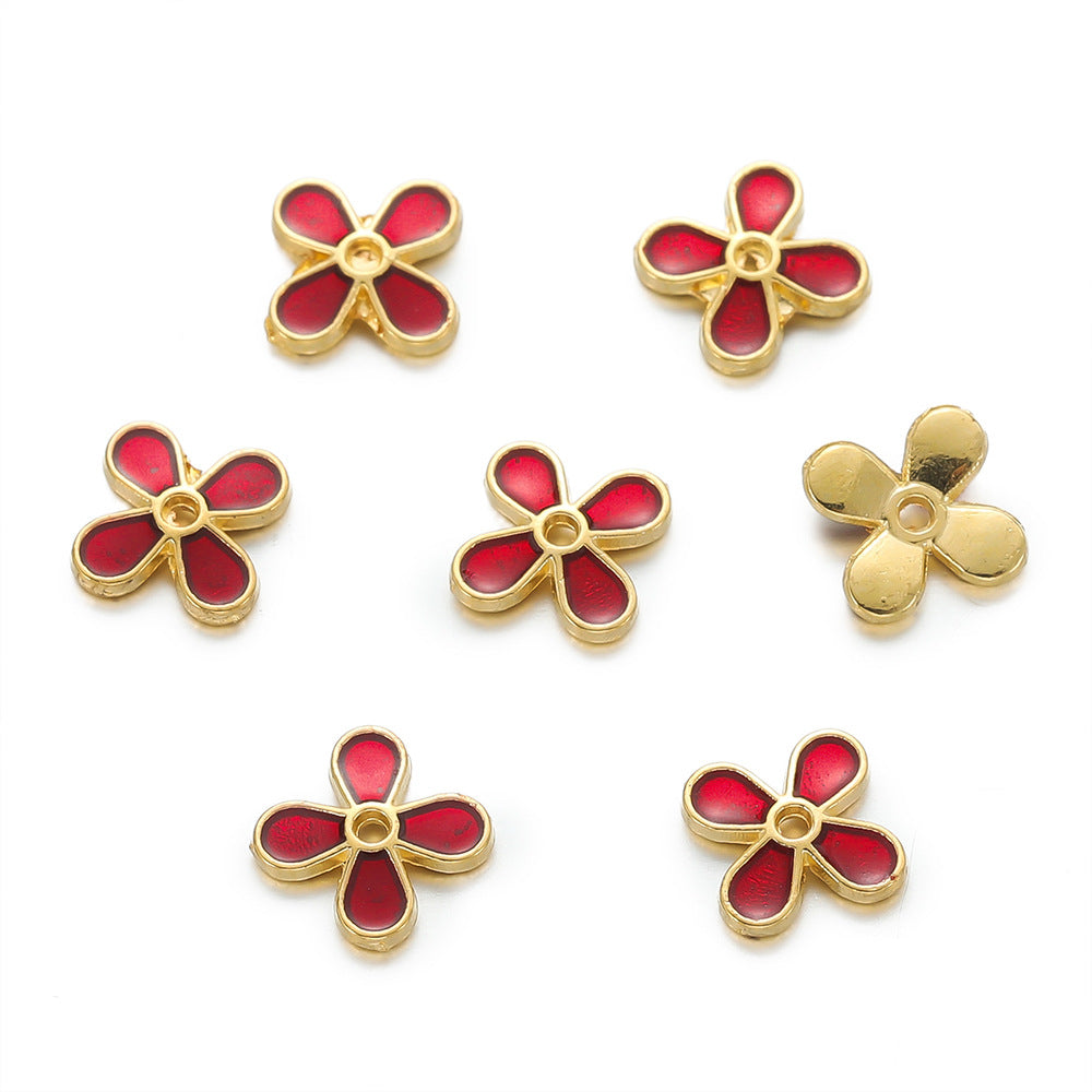 Elegant Trendy Bead Dripping Oil Cushion Jewelry Accessories
