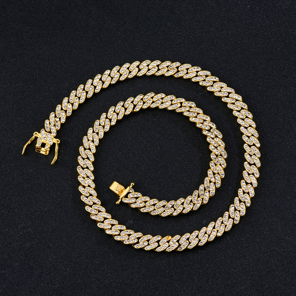 Women's & Men's Cuban For Trendy Hip Hop Fashion Clavicle Necklace