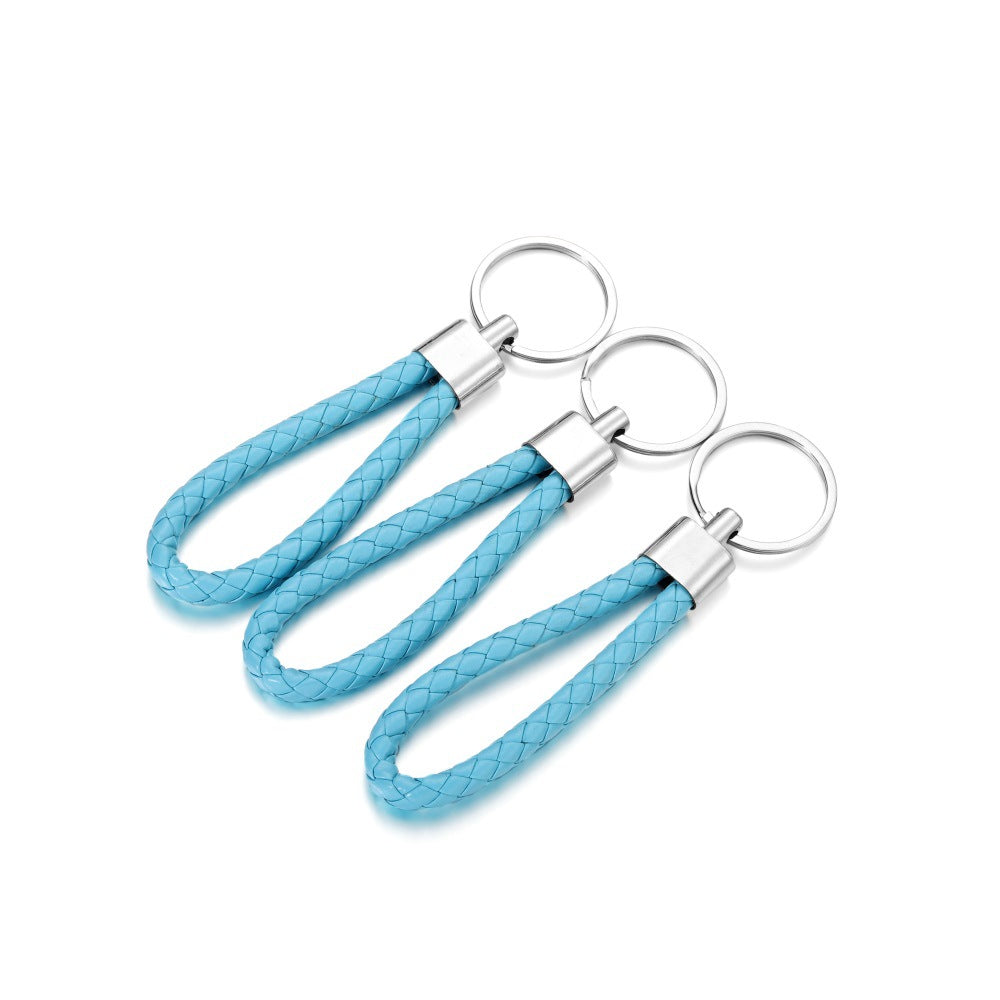 Color Creative Weaving Leather Rope Car Jewelry Accessories