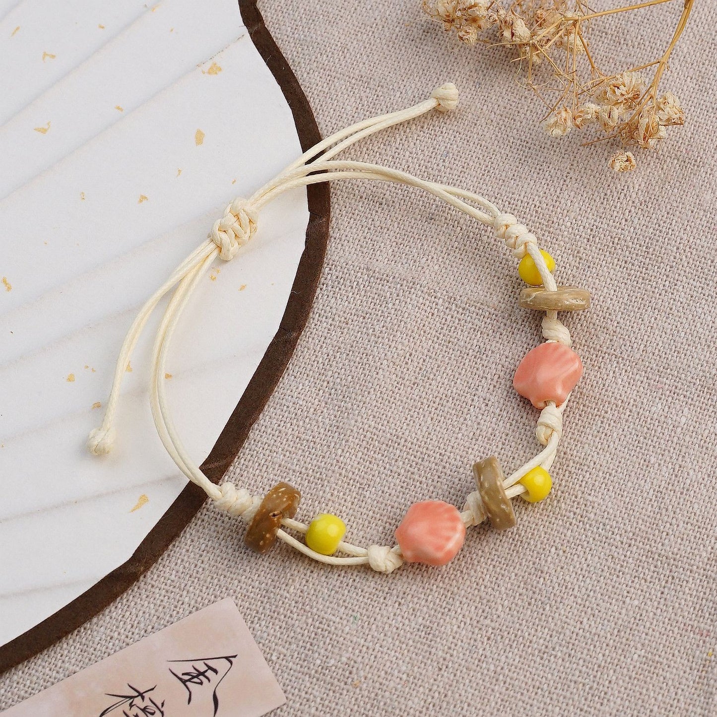 Ceramic Design High-grade Female Sweet Travel Simple Fresh Bracelet
