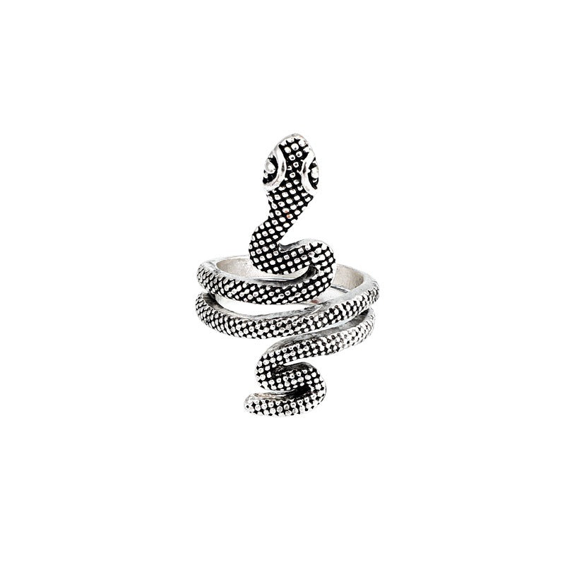 Women's & Men's Vintage Animal Spirit Snake Punk Exaggerated Personality Winding Rings