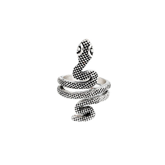 Women's & Men's Vintage Animal Spirit Snake Punk Exaggerated Personality Winding Rings