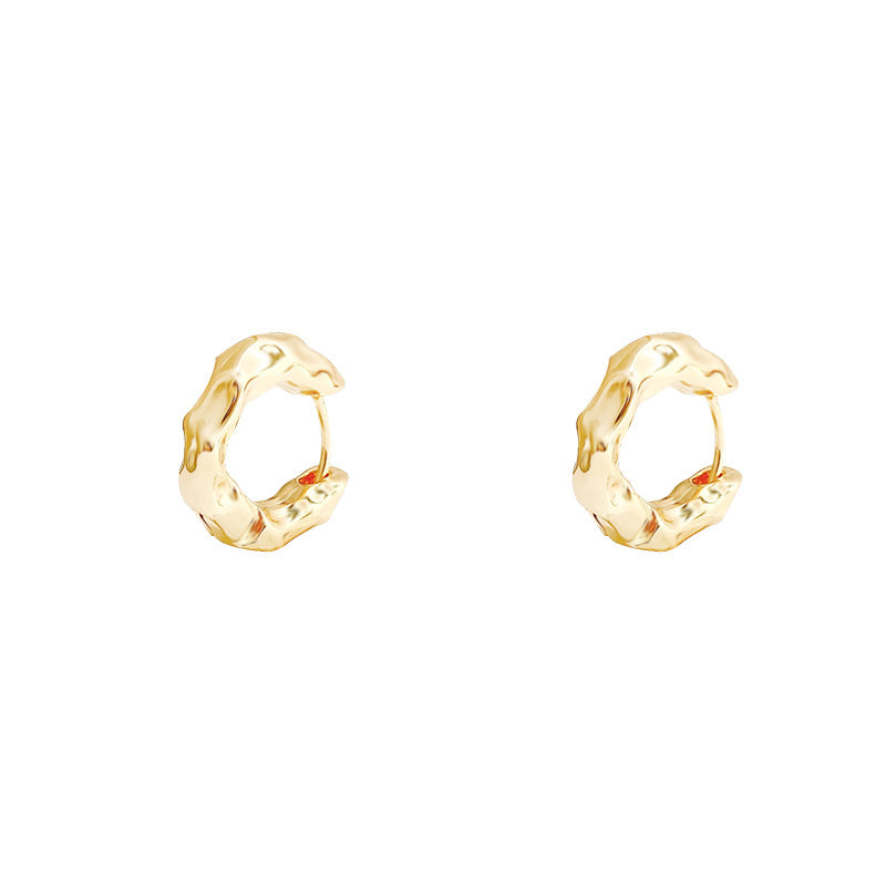 Design Metal Small Ear Cold Style High-grade Earrings