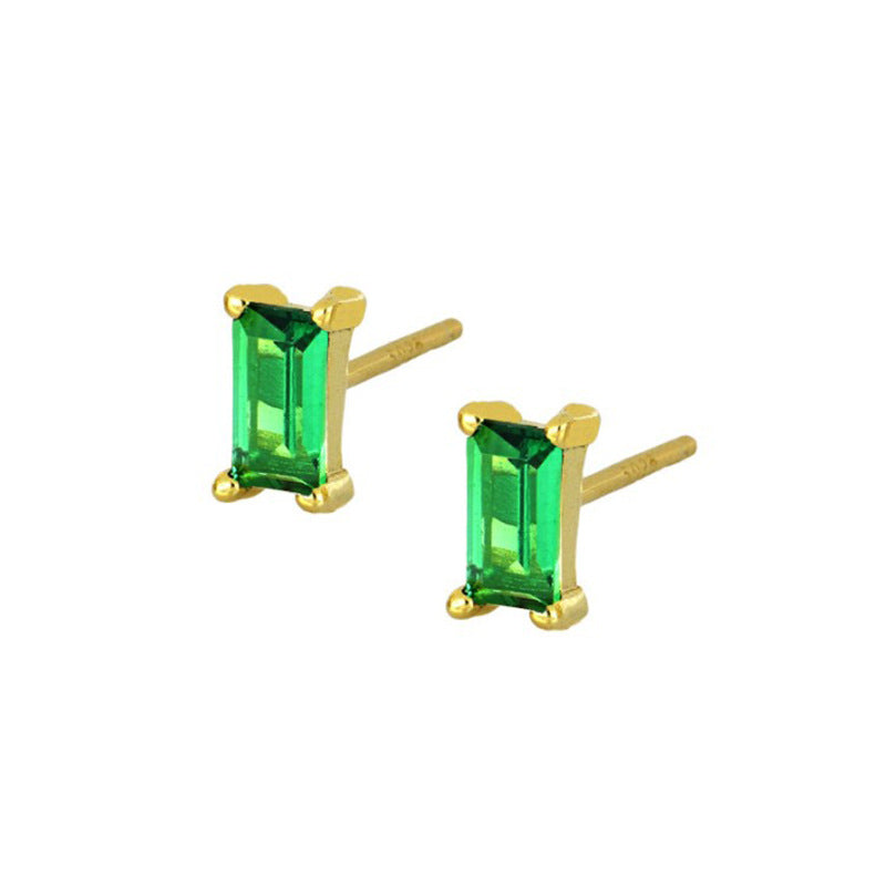Women's Sier Needle Eardrop Retro Fashion Geometry Pattern Earrings