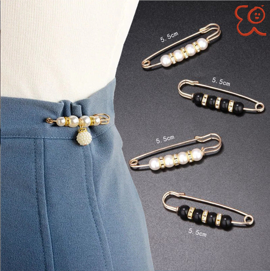 Fixed Clothes Clip Slimming Artifact Brooch Brooches