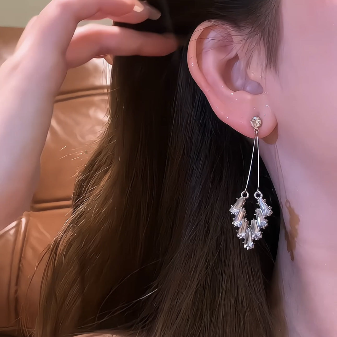 Women's Mild Luxury Retro High-grade Gold For Earrings