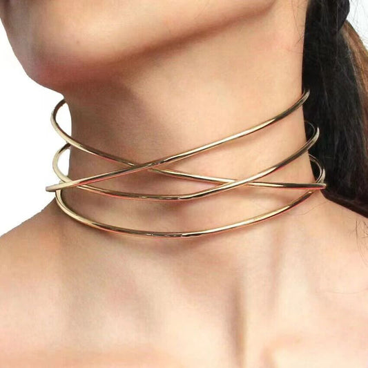 Women's Simple Cross Alloy Open Retro Irregular Rings