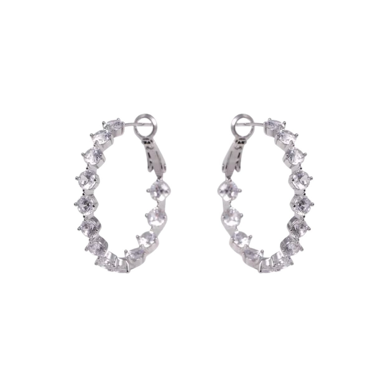 Women's Zircon Eardrop Niche Design Simple Fashion Earrings