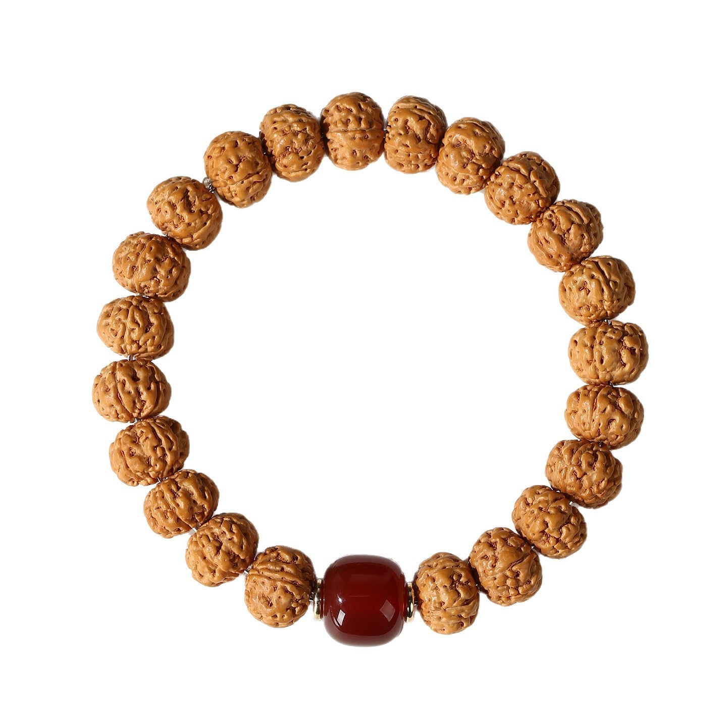Women's & Men's Tibetan Primary Color Seeds Double Dragon Texture Crafts Hand Toy Bracelet