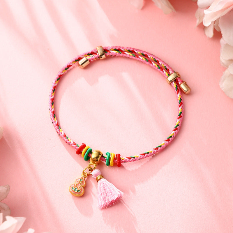 Children's Hundred Dragon Boat Festival Colorful Braided Rope Batches Of Goods Bracelets